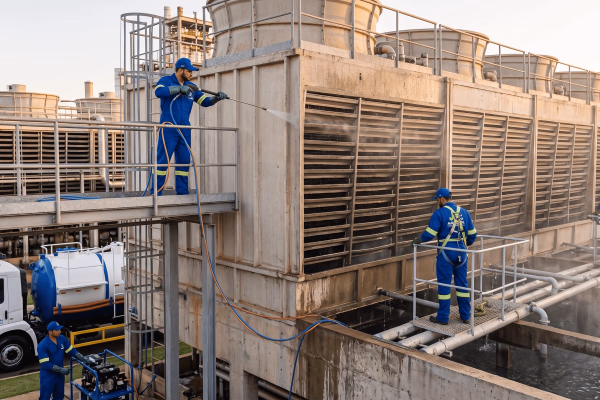 Limpeza de Torre de Resfriamento: Manutenção Industrial Essencial