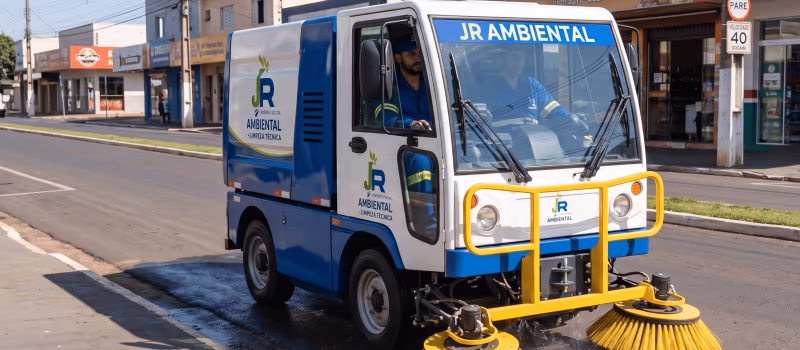 Limpeza de Estacionamento Pós-Obra: Solução Mecanizada