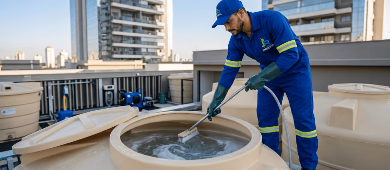 Higienização de caixa d'água: obrigatório por lei?